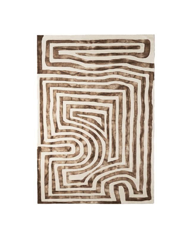 Maze brown 300x400 cm