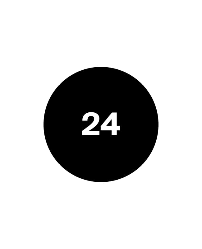 24 månaders garanti