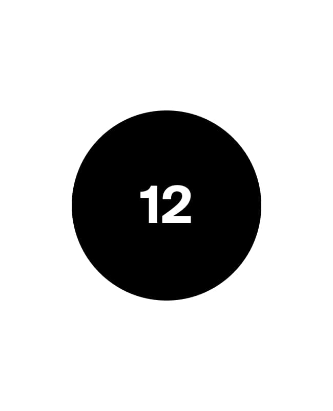 12 månaders garanti